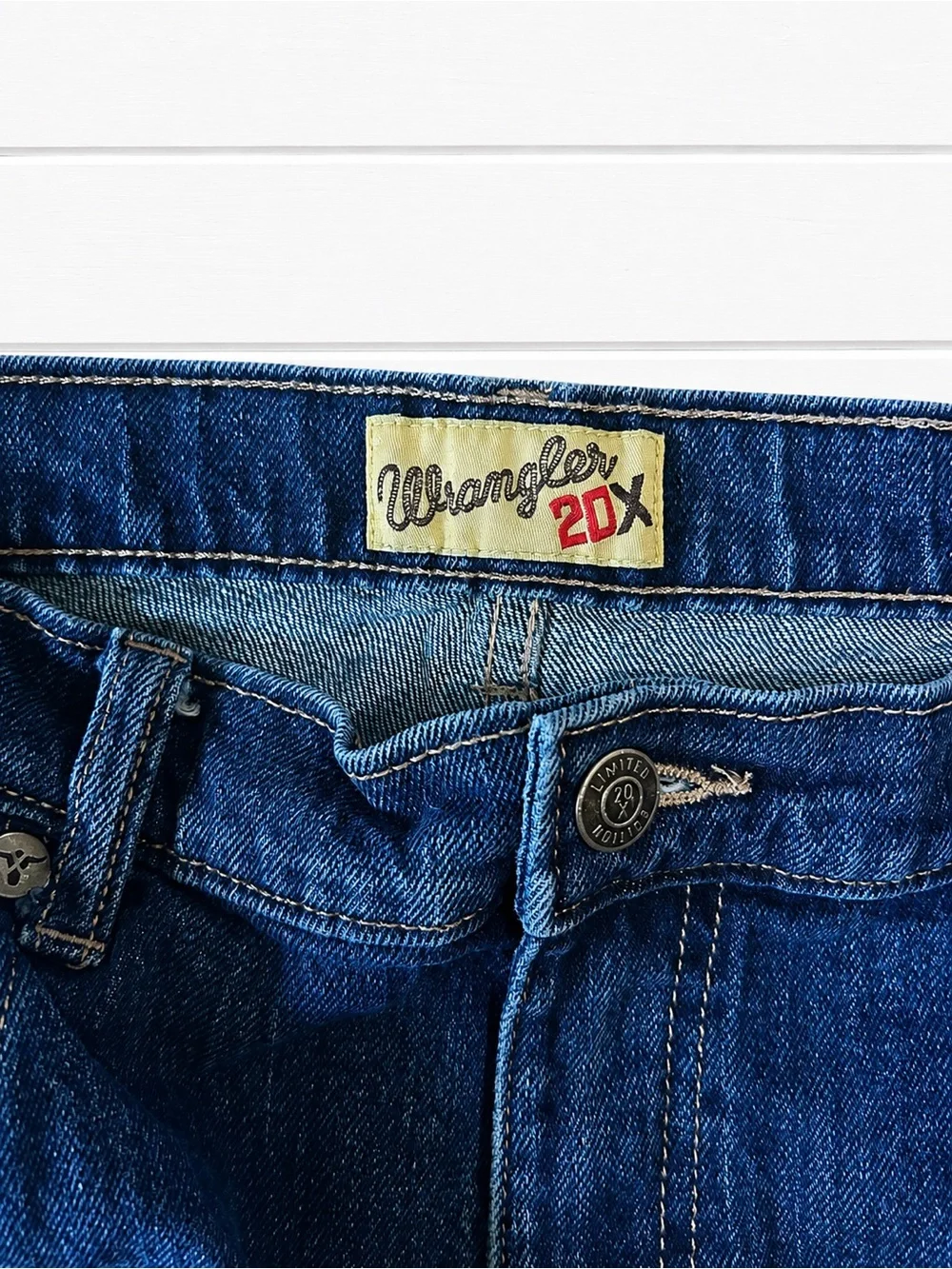 Wrangler Kids Dark Blue Bootcut Jeans